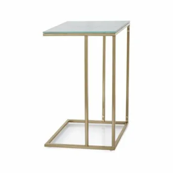 Masuta de cafea Symphony G marmura alba/auriu L40xl30 cm imagine