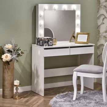 Masuta de toaleta Hollywood alb - H140 cm imagine