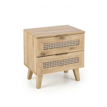 Noptiera Borneo SN-1 stejar artizan/negru imagine