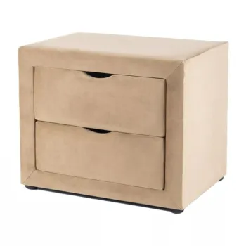 Noptiera ET-002 velvet bej Blu28 imagine