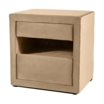 Noptiera ET-003 velvet bej Blu28 imagine