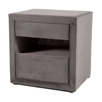 Noptiera ET-003 velvet gri Blu14 imagine