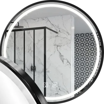Oglinda LED 100cm MMJ Black imagine