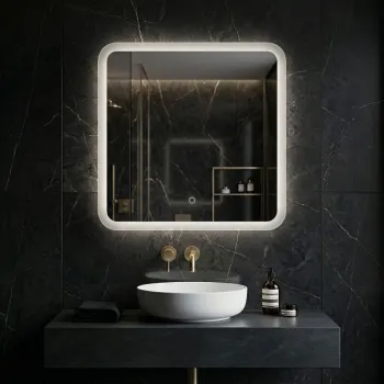 Oglinda LED 70x70cm TOP-2 imagine