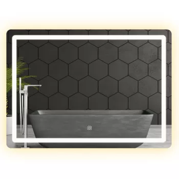 Oglinda LED 80x60cm P10407 imagine