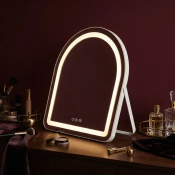 Oglinda LED GLAM White 40x45cm imagine