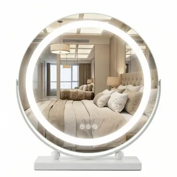 Oglinda LED MAKE-UP White 40 cm imagine