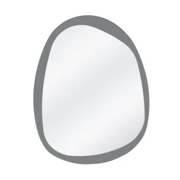 Oglinda Plaza argintiu/albastru H80 cm imagine