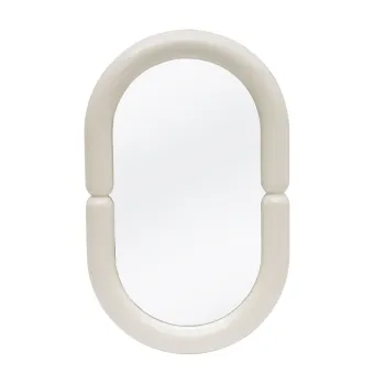 Oglinda Poster alba H80 cm imagine