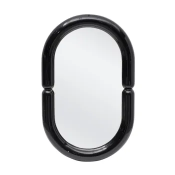 Oglinda Poster neagra H80 cm imagine