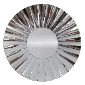 Oglinda rotunda Osta Silver - O89,5 x h89,5 cm imagine