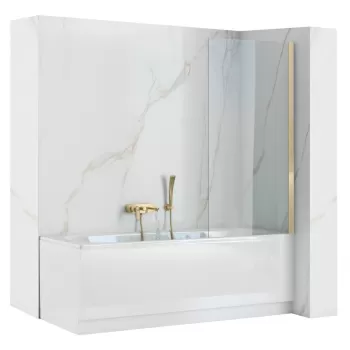 Paravan de cada Elegant Gold sticla - 80x140 cm imagine