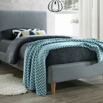 Pat Acoma stofa gri/stejar Tap.23 90x200 cm imagine