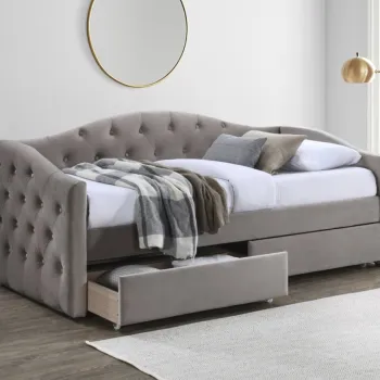 Pat Aloha velvet bej 90x200 cm imagine