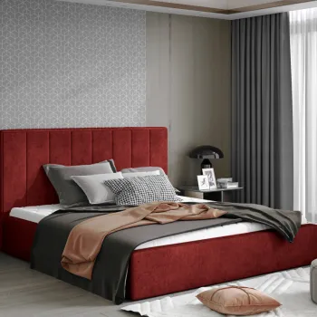 Pat Audrey 180x200 cm Dora 63 cu somiera de lemn imagine