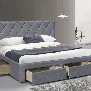 Pat Betina stofa gri 160x200 cm imagine