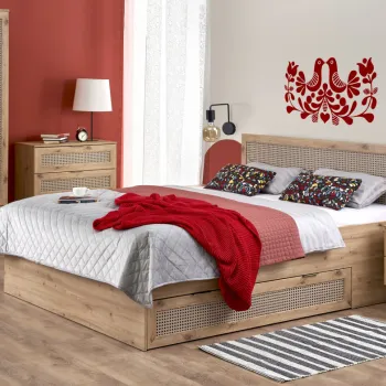 Pat Borneo LOZ 160x200 cm stejar artizan/negru imagine