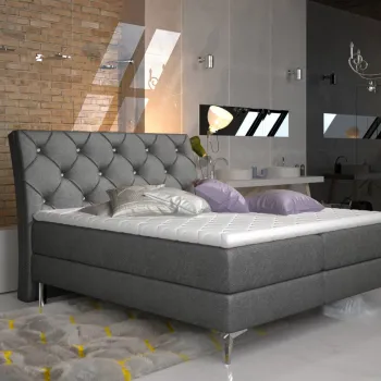 Pat boxspring Adel 140x200 cm Dora 96 imagine