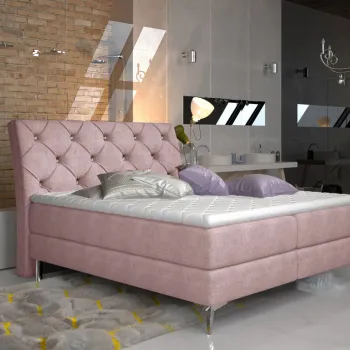 Pat boxspring Adel 140x200 cm Omega 91 imagine