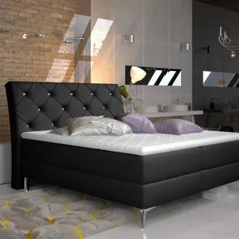 Pat boxspring Adel 140x200 cm Soft 11 imagine