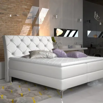 Pat boxspring Adel 160x200 cm Soft 17 imagine