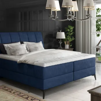 Pat boxspring Aderito 160x200 cm Kronos 09 imagine