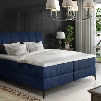 Pat boxspring Aderito 160x200 cm Monolith 77 imagine