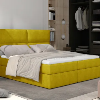Pat boxspring Amber 140x200 cm Omega 68 imagine