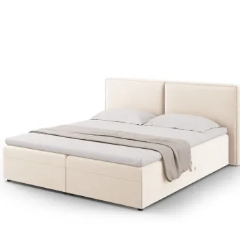 Pat boxspring Arendal 140x200 cm catifea imagine