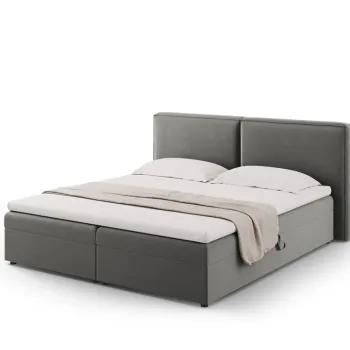 Pat boxspring Arendal 160x200 cm catifea imagine
