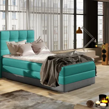 Pat boxspring Aster 90x200 cm pe dreapta Dora 85/Dora 90 imagine