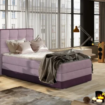Pat boxspring Aster 90x200 cm pe stanga Soro 61/Soro 65 imagine