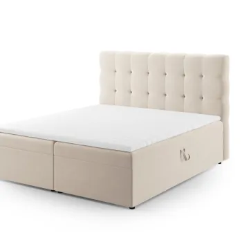 Pat boxspring Bali 140x200 cm catifea imagine