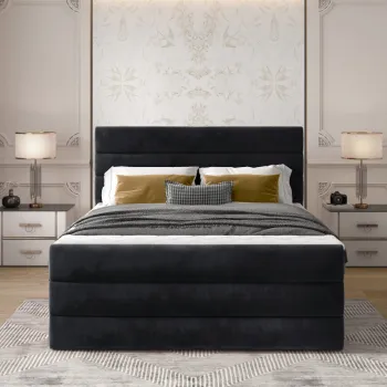 Pat boxspring Cande 160x200 cm Kronos 07 imagine