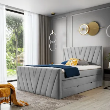 Pat boxspring Candice 140x200 cm Nube 3 imagine