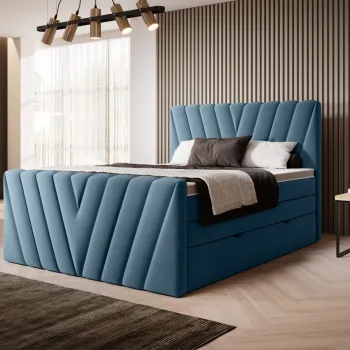 Pat boxspring Candice 140x200 cm Savoi 38 imagine