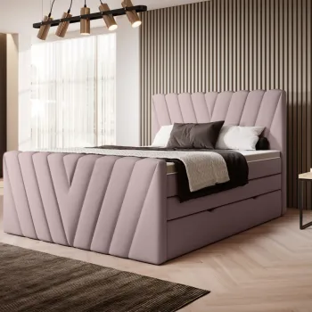 Pat boxspring Candice 160x200 cm Gojo 101 imagine