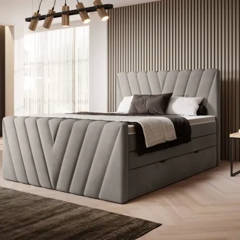 Pat boxspring Candice 160x200 cm Loco 4 imagine