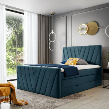 Pat boxspring Candice 160x200 cm Nube 40 imagine