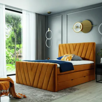 Pat boxspring Candice 160x200 cm Nube 45 imagine