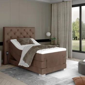 Pat boxspring Clover 90x200 cm Monolith 09 imagine