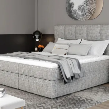 Pat boxspring Glossy 140x200 cm Berlin 01 imagine