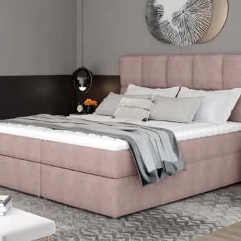 Pat boxspring Glossy 140x200 cm Omega 91 imagine