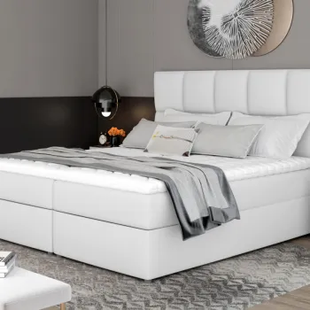 Pat boxspring Glossy 140x200 cm Soft 17 imagine