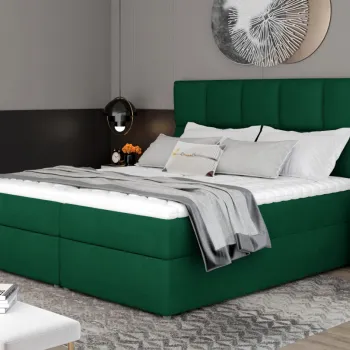 Pat boxspring Glossy 160x200 cm Kronos 19 imagine