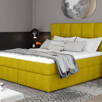 Pat boxspring Glossy 160x200 cm Omega 68 imagine