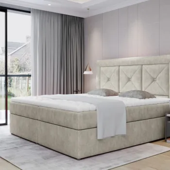 Pat boxspring Idris 140x200 cm Dora 21 imagine