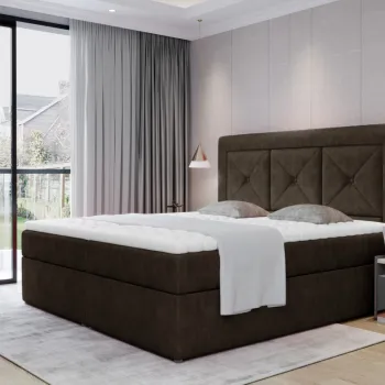 Pat boxspring Idris 140x200 cm Dora 28 imagine