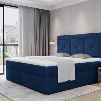 Pat boxspring Idris 140x200 cm Monolith 77 imagine