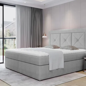 Pat boxspring Idris 140x200 cm Omega 02 imagine